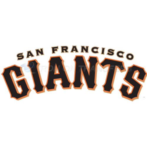 San Francisco Giants Iron-on Stickers (Heat Transfers)NO.1899
